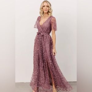 Lavender Marseille Embossed Maxi from Baltic Born